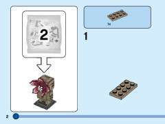 LEGO 40549 instructions page 2 – build guide