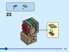 LEGO 40549 instructions page 23 – build guide