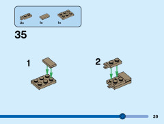 LEGO 40549 instructions page 39 – build guide