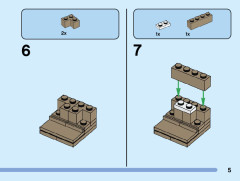 LEGO 40549 instructions page 5 – build guide