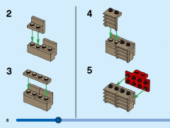 LEGO 40549 instructions page 8 – build guide