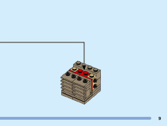 LEGO 40549 instructions page 9 – build guide