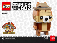 LEGO 40550 instructions page 1 – build guide