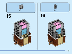 LEGO 40550 instructions page 13 – build guide