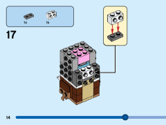 LEGO 40550 instructions page 14 – build guide