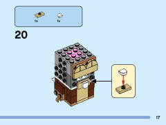 LEGO 40550 instructions page 17 – build guide