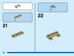 LEGO 40550 instructions page 18 – build guide
