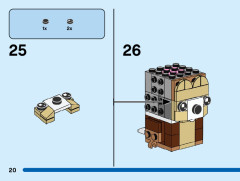 LEGO 40550 instructions page 20 – build guide