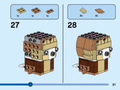 LEGO 40550 instructions page 21 – build guide