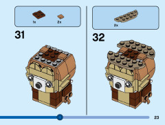 LEGO 40550 instructions page 23 – build guide