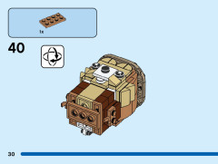 LEGO 40550 instructions page 30 – build guide