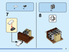 LEGO 40550 instructions page 7 – build guide