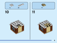 LEGO 40550 instructions page 9 – build guide