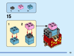 LEGO 40550 instructions page 13 – build guide