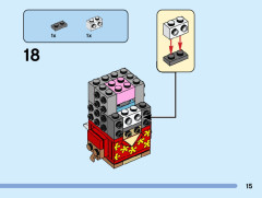 LEGO 40550 instructions page 15 – build guide