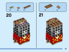 LEGO 40550 instructions page 17 – build guide