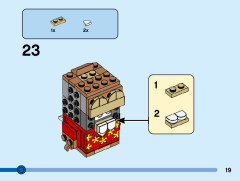 LEGO 40550 instructions page 19 – build guide