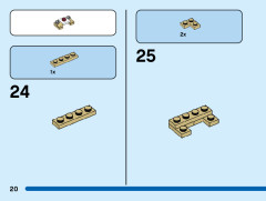LEGO 40550 instructions page 20 – build guide