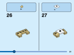 LEGO 40550 instructions page 21 – build guide