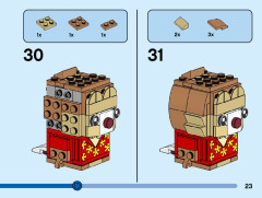 LEGO 40550 instructions page 23 – build guide
