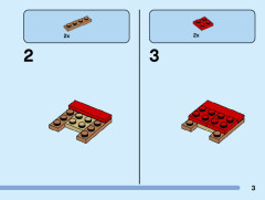 LEGO 40550 instructions page 3 – build guide
