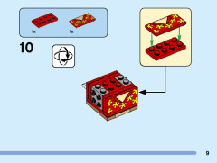 LEGO 40550 instructions page 9 – build guide