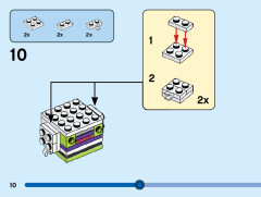 LEGO 40552 instructions page 10 – build guide