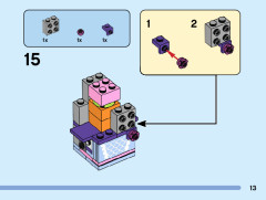 LEGO 40553 instructions page 13 – build guide
