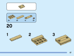 LEGO 40553 instructions page 17 – build guide