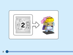 LEGO 40553 instructions page 2 – build guide