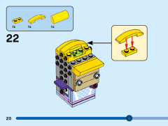 LEGO 40553 instructions page 20 – build guide