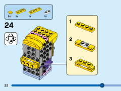 LEGO 40553 instructions page 22 – build guide