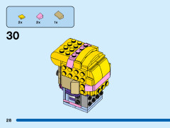 LEGO 40553 instructions page 28 – build guide