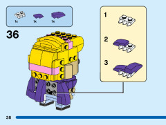 LEGO 40553 instructions page 38 – build guide