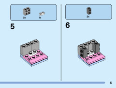 LEGO 40553 instructions page 5 – build guide