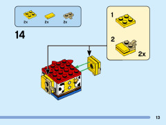 LEGO 40553 instructions page 13 – build guide
