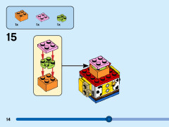 LEGO 40553 instructions page 14 – build guide