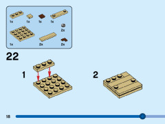 LEGO 40553 instructions page 18 – build guide