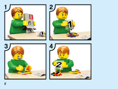LEGO 40553 instructions page 2 – build guide