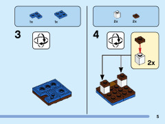 LEGO 40553 instructions page 5 – build guide
