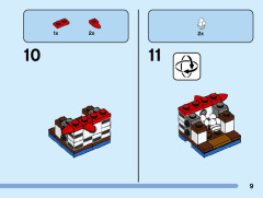 LEGO 40553 instructions page 9 – build guide