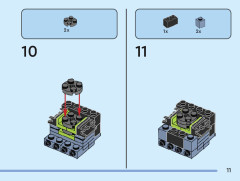 LEGO 40554 instructions page 11 – build guide
