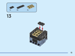 LEGO 40554 instructions page 13 – build guide