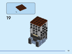 LEGO 40554 instructions page 19 – build guide