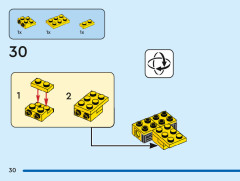 LEGO 40554 instructions page 30 – build guide