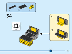 LEGO 40554 instructions page 33 – build guide