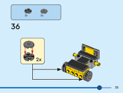 LEGO 40554 instructions page 35 – build guide