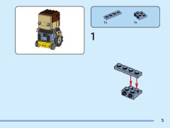 LEGO 40554 instructions page 5 – build guide