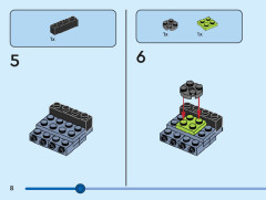 LEGO 40554 instructions page 8 – build guide