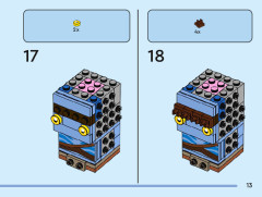LEGO 40554 instructions page 13 – build guide